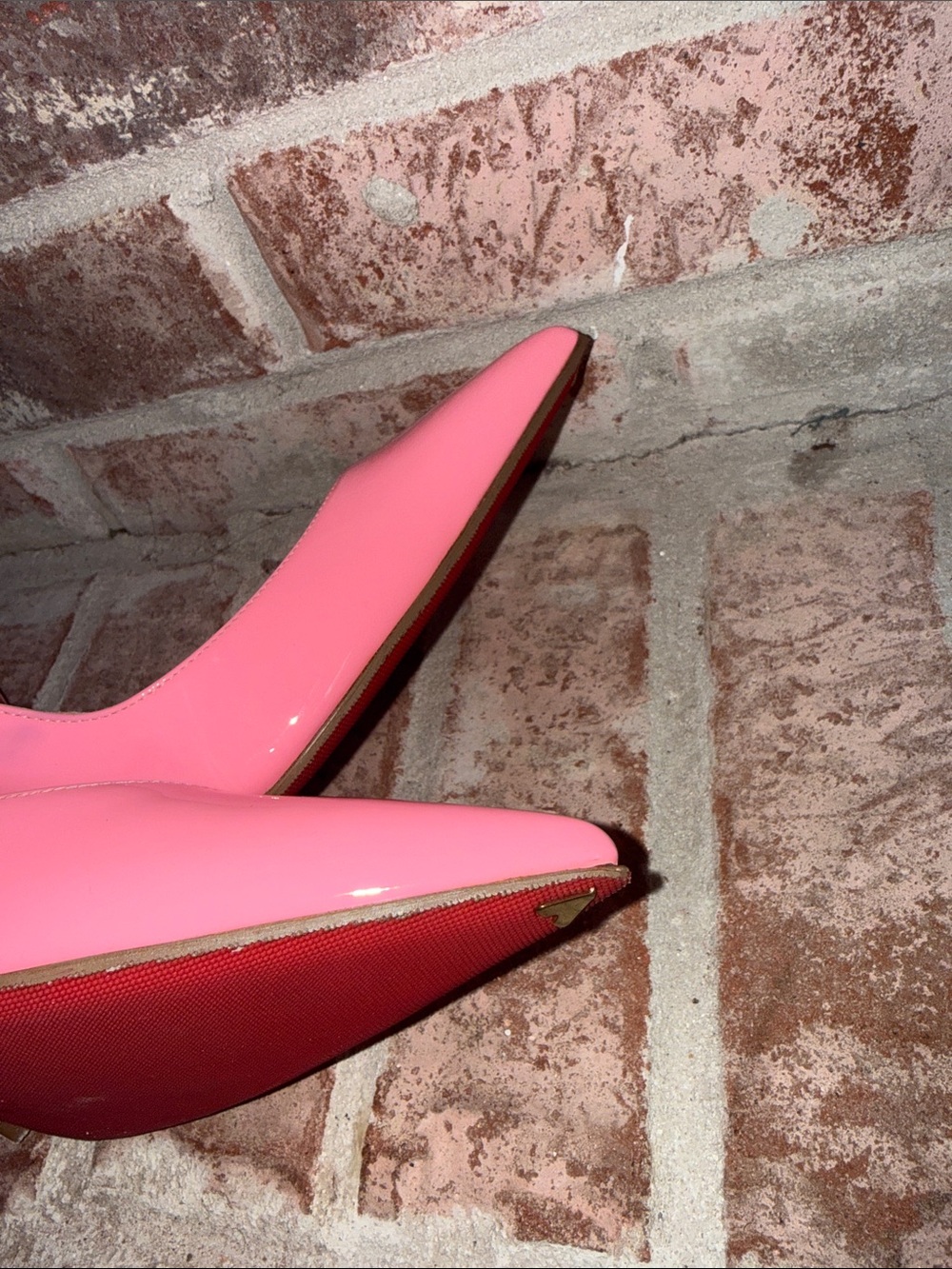 Christian Louboutin Hot Pink Patent Pointed-Toe Stiletto Pumps size 41.5 - Picture 11 of 12